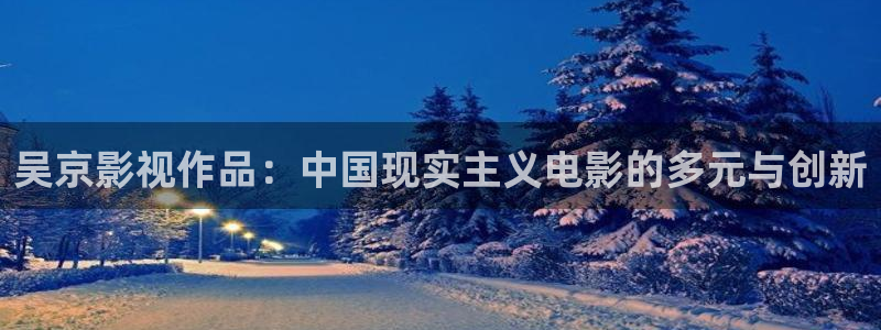 新视觉节目单：吴京影视作品：中国现实主义电影的多元与创新