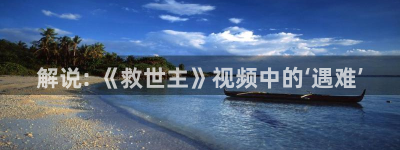 新视觉教育：解说: 《救世主》视频中的‘遇难’